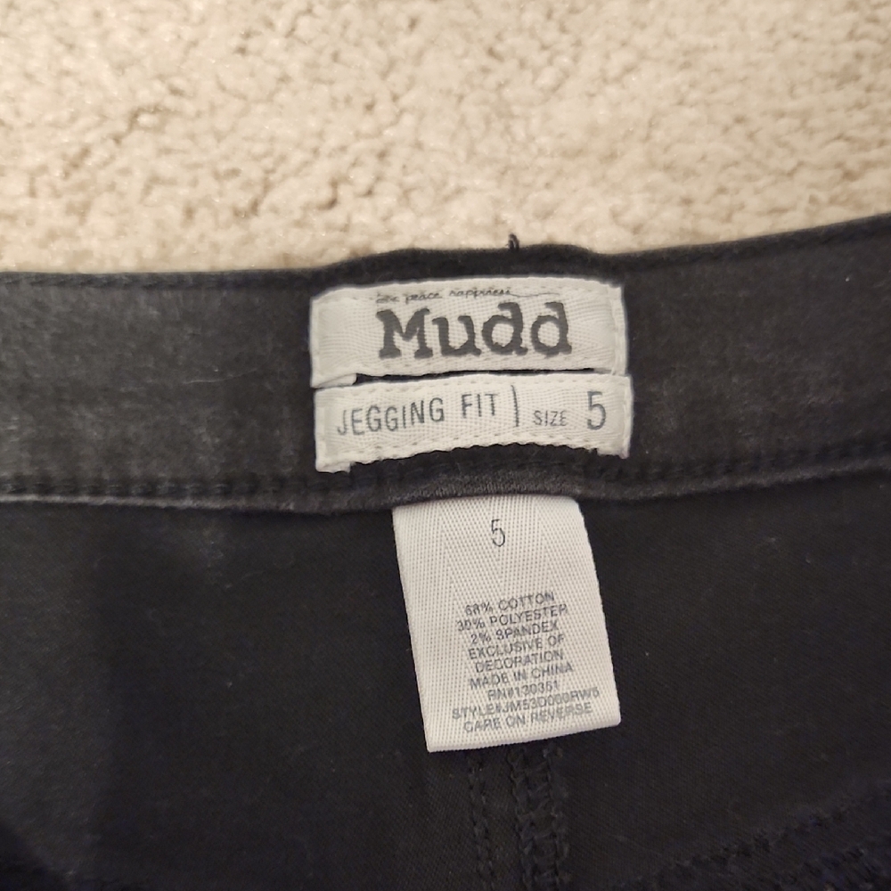 Mudd Women's Classic Black Jeans - Picture 2 of 3